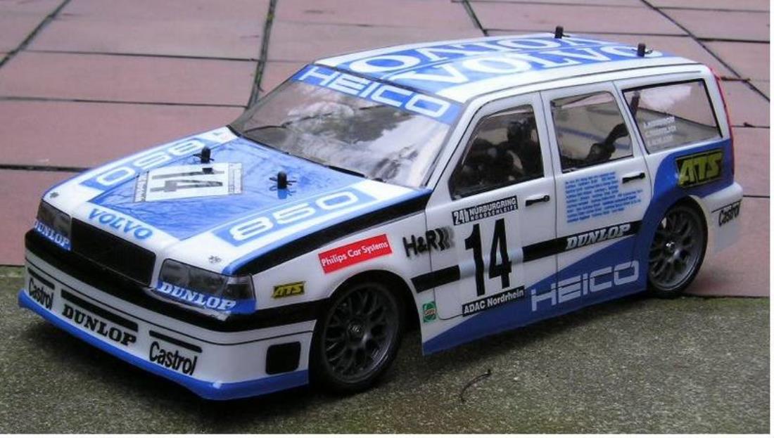 TAMIYA VOLVO 850 BTCC 1/10 RCカー未使用品 Tamiya 1/24 Volvo 850