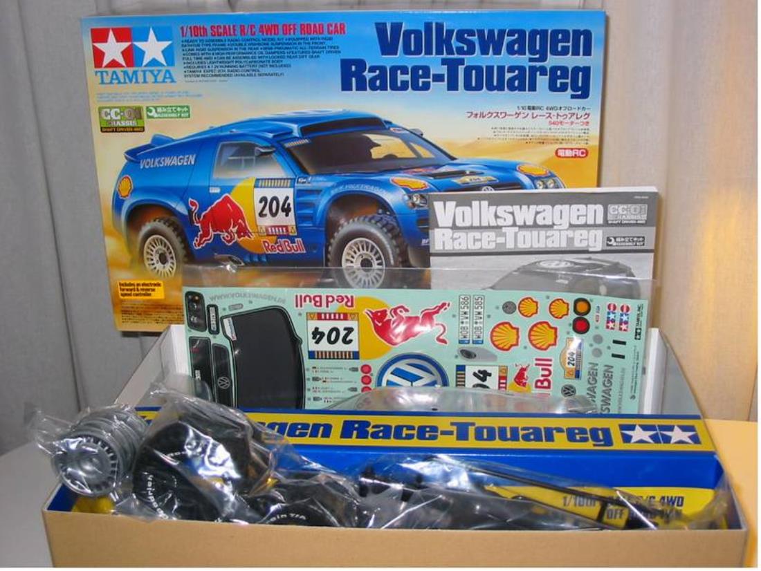 ホビーラジコン TAMIYA Volkswagen Race-Touareg 1/10 ホビーラジコン