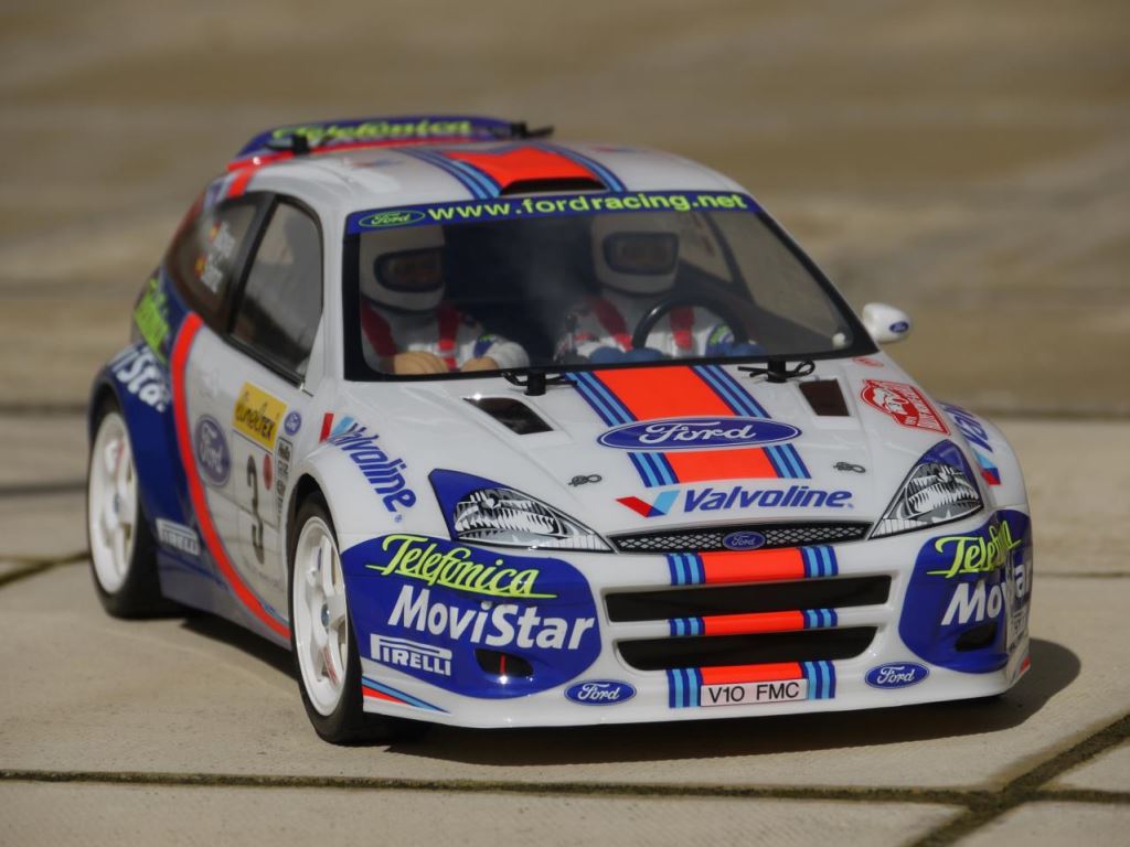 ホビーラジコン FORD FOCUS RS WRC 01 58281 ホビーラジコン FORD