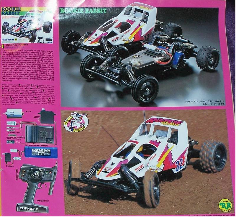 TAMIYA ROOKIE RABBIT 1/10タミヤ ルーキーラビット TAMIYA ROOKIE