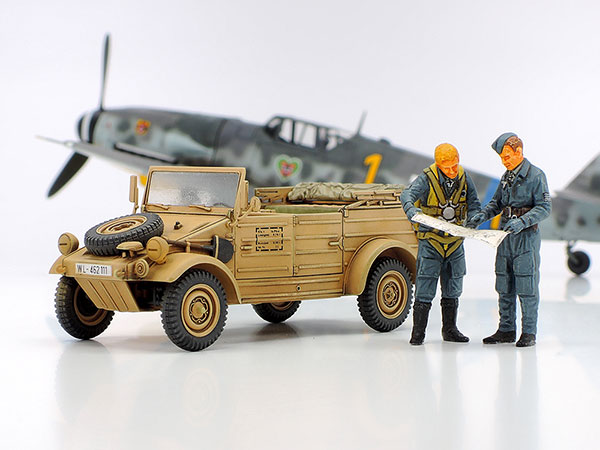 タミヤ 1/48 ミリタリーミニチュアシリーズ Pkw.K1 キューベルワーゲン