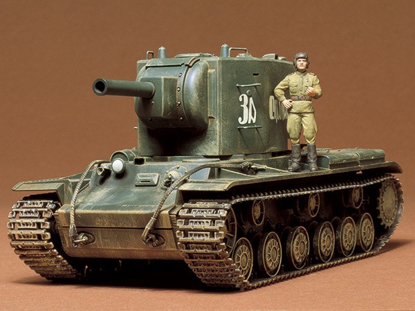 タミヤ 1/35 ミリタリーミニチュアシリーズ ソビエト重戦車 KV-II