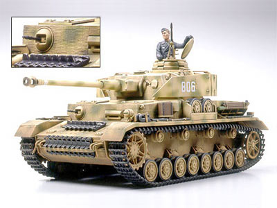 タミヤ 1/35 ミリタリーミニチュアシリーズ ドイツ IV号戦車J型 （ツィ