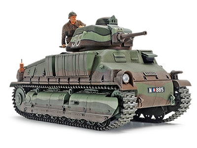 タミヤ 1/35 ミリタリーミニチュアシリーズ フランス中戦車 ソミュア
