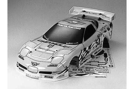 Tamiya CORVETTE C5-R 1/10 RCカーキット Tamiya 1/10th Corvette C5-R