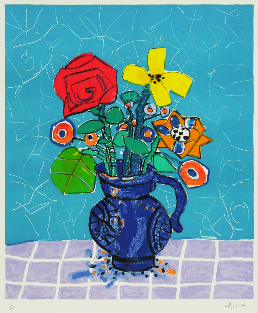 ポール・アイズピリ 「ブルーバックの花束」 Paul Aizpiri - 創業36年