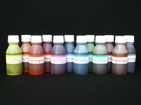 ポリロン染料 100g・全12色セット | 染料と染色材料の専門店 田中直染料店