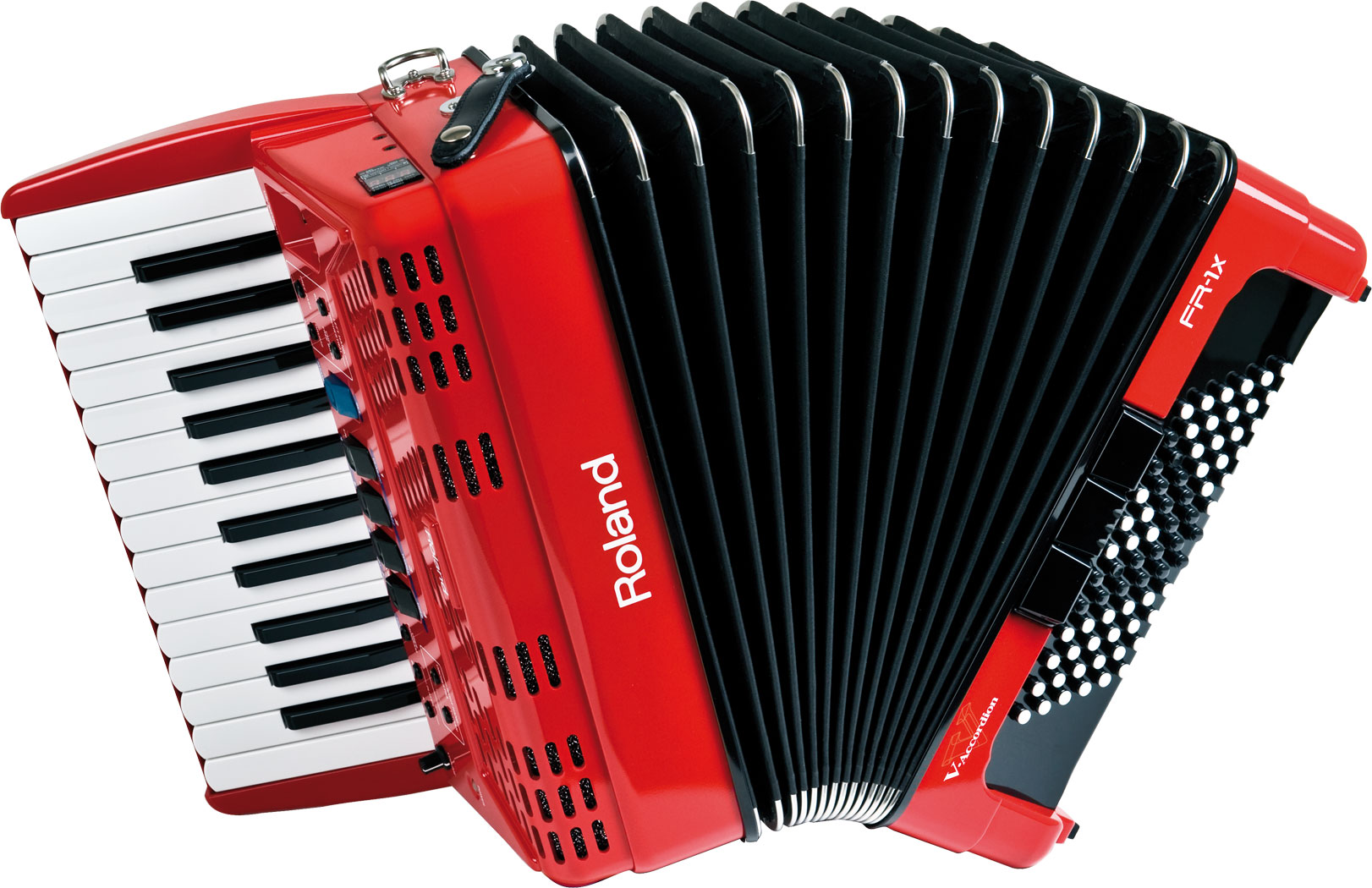 Roland V-accordion FR-1Xb ボタン【黒】(62ボタン/72ベース)《純正