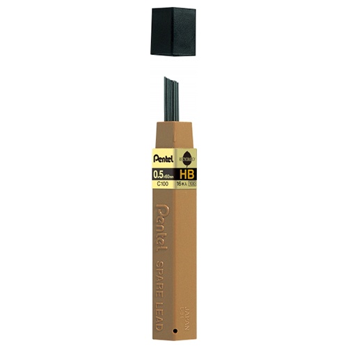 たのめーる】ぺんてる シャープ替芯 ハイポリマー芯 C100 0.5mm HB