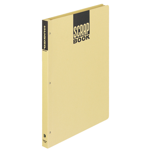 たのめーる】コクヨ スクラップブックD(とじこみ式) B4 中紙28枚 背幅