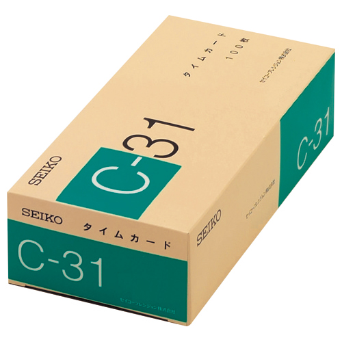 たのめーる】セイコーソリューションズ セイコー用タイムカード 月末締