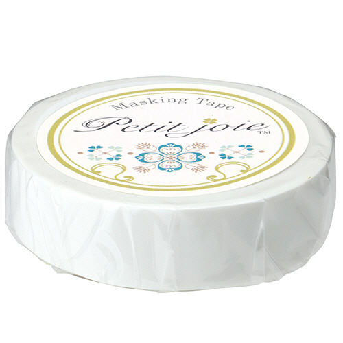 たのめーる】ニチバン プチジョア マスキングテープ 15mm×18m 白 PJMT