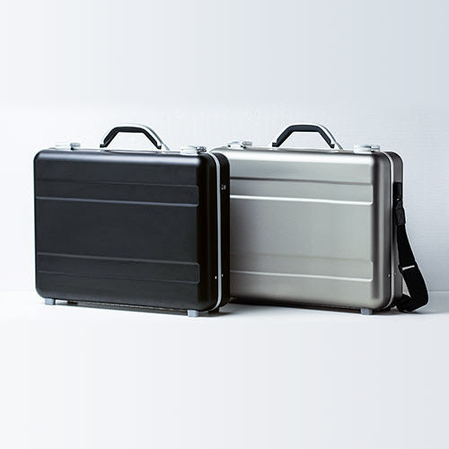 たのめーる】サンワダイレクト アタッシュケース (アルミケース・15.6