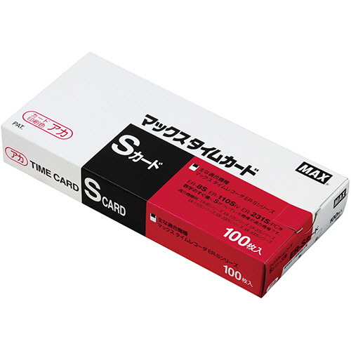 MAX タイムレコーダー ER-201S/PC】ラック2個タイムカード80枚〜 ER