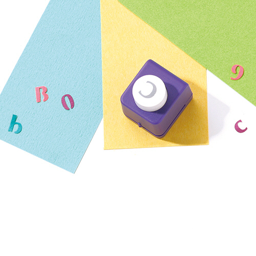 たのめーる】カール事務器 ミニクラフトパンチ アルファベット大文字