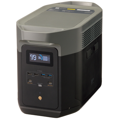 新品未使用】EcoFlow DELTA 2 MAX 2048wh エコフロー