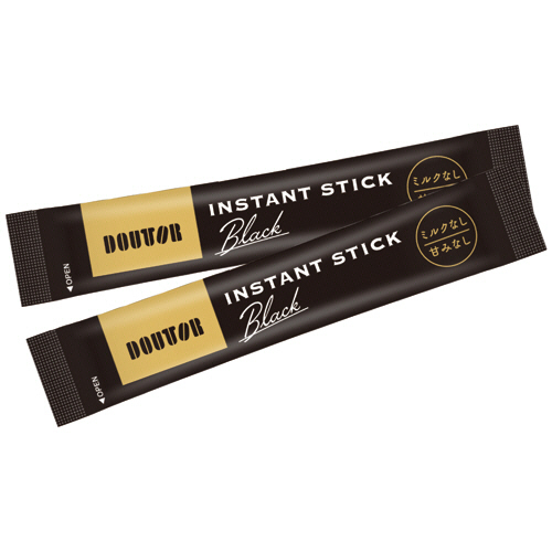 たのめーる】ドトールコーヒー インスタントスティックブラック 1