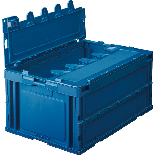 ぼんぼん、折りたたみ式コンテナブルー10個 ぼんぼん様専用