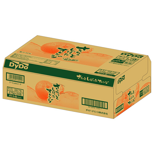 たのめーる】ダイドードリンコ さらっとしぼったオレンジ 275g ボトル