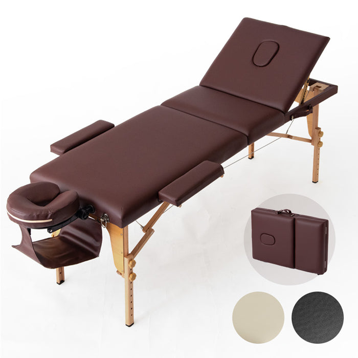 新品未使用施術ベッドバニラ折りたたみバッグ付き