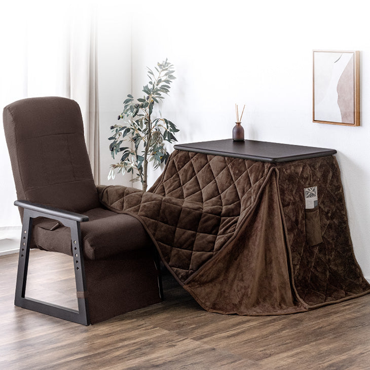 一人用 ライラ パーソナルこたつ 天板 グレー 約70×50×65/40cm Amazon