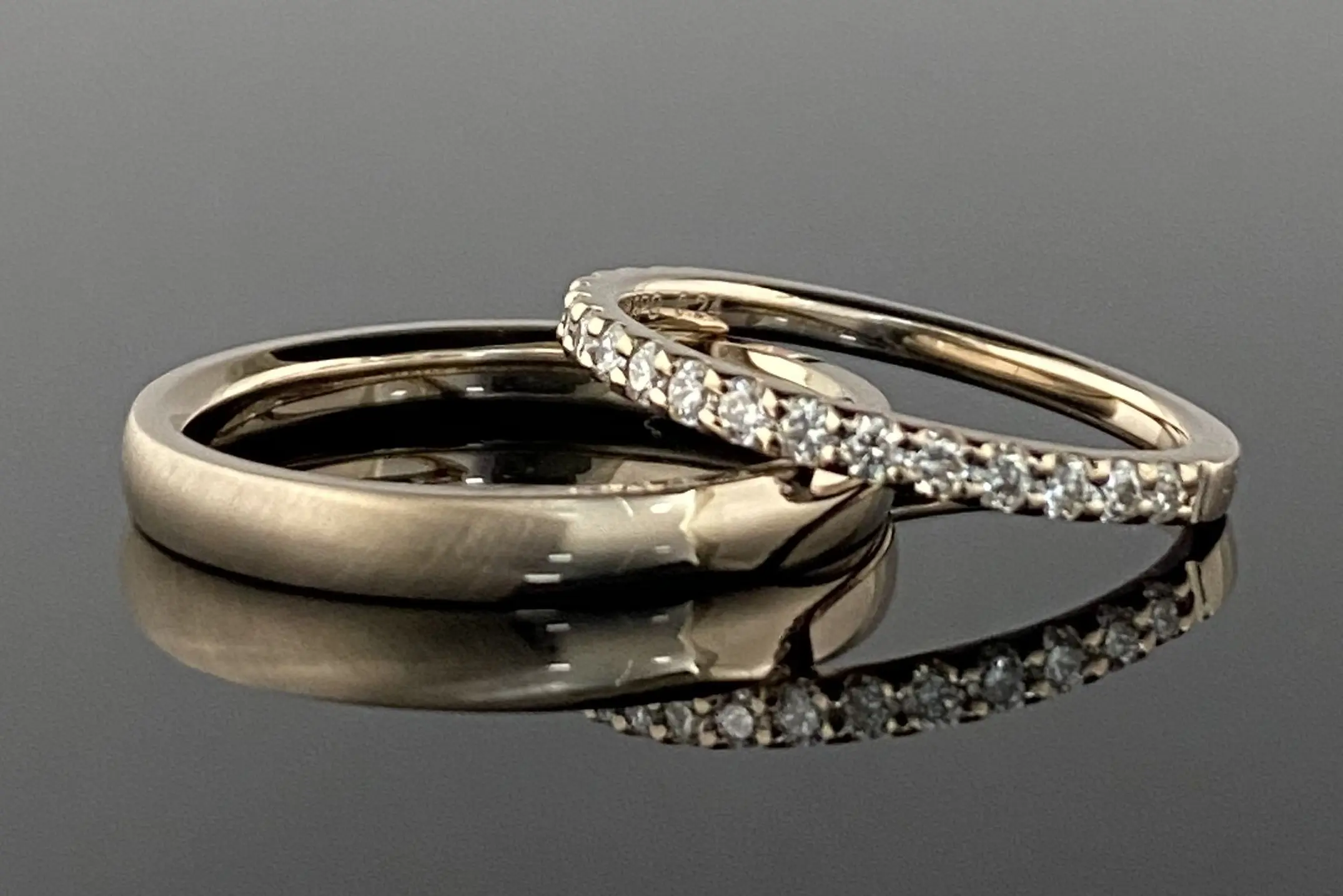 同じ素材でお造りしデザインはお好みに | 結婚・婚約指輪のオーダー