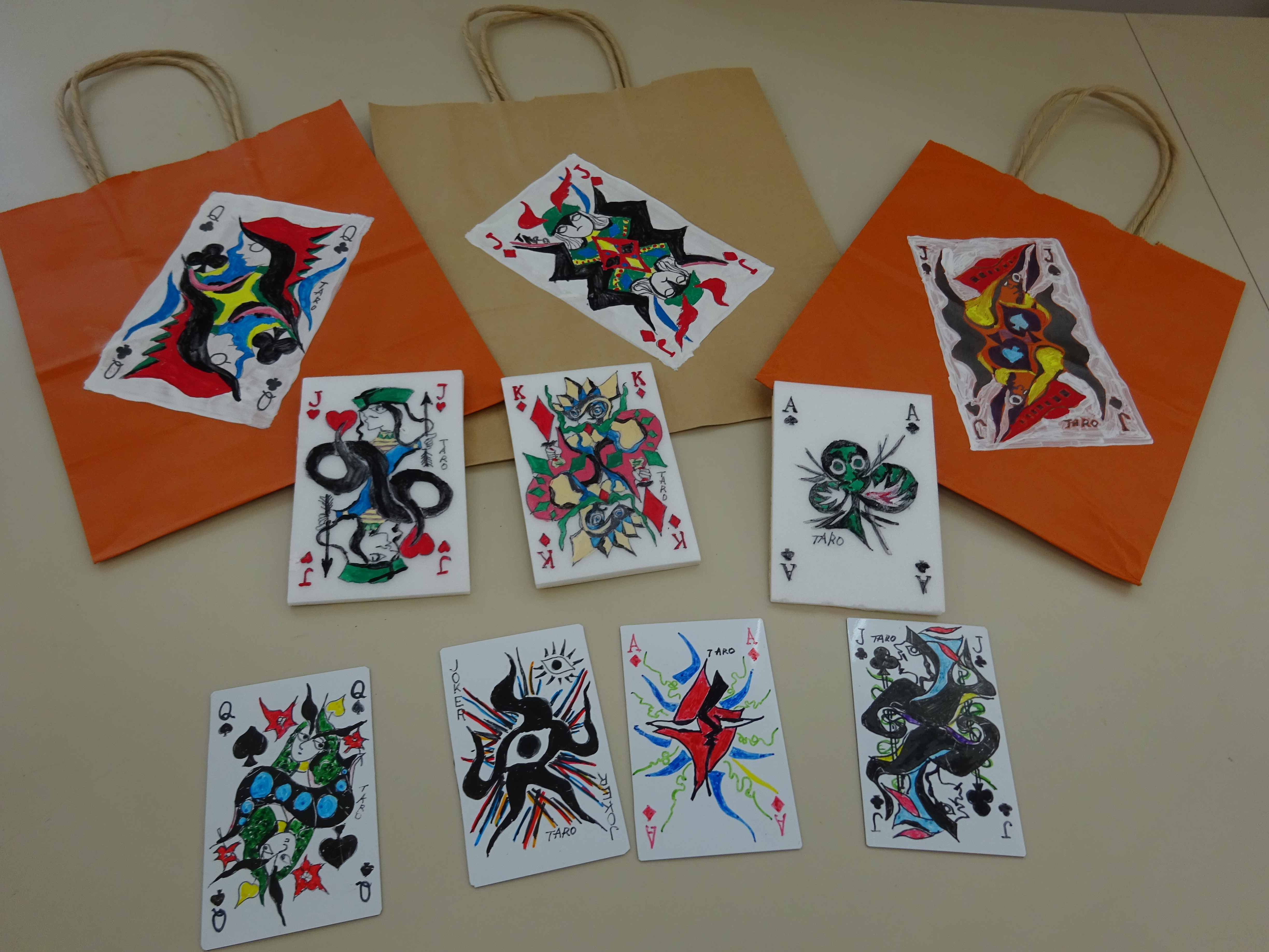 TARO トランプのクイーン版画 複製画 岡本太郎｜岡本太郎 TARO