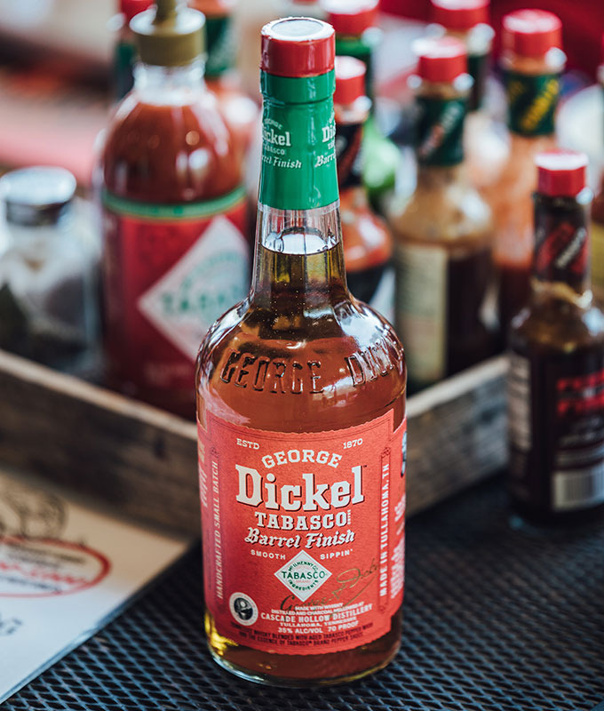 Tabasco-Infused Whiskey From George Dickel