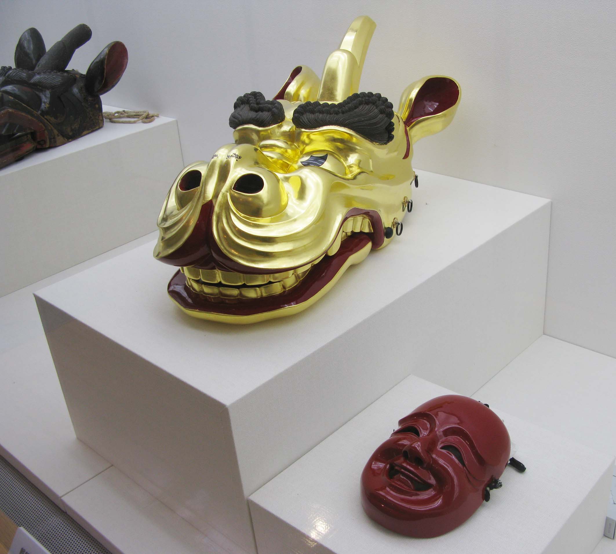 古印 中国 日本 真鍮製 金印様形状 抽象動物 麒麟 獅子 文字 アンティーク