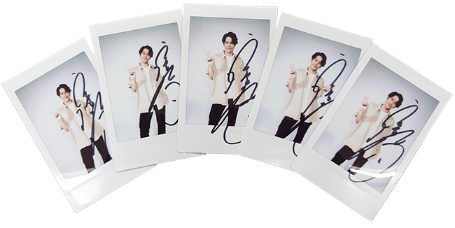 TBSチャンネル 契約者限定プレゼント 宮野真守 直筆サイン入りチェキを