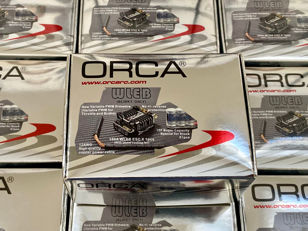 ORCA Newly Upgraded OE1 Mark II Series ESC, Blucon & Mobile App