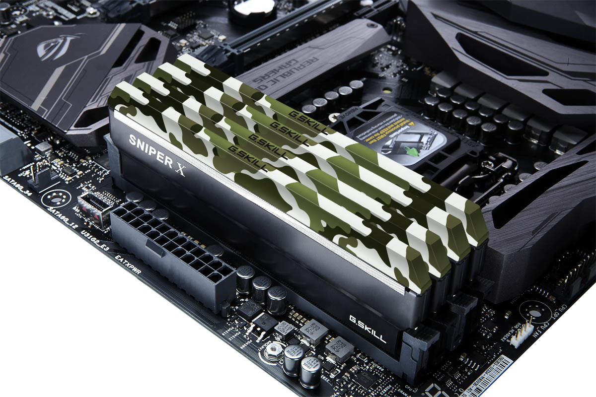 G.SKILL Releases New Sniper X DDR4 Memory Series | TechPowerUp