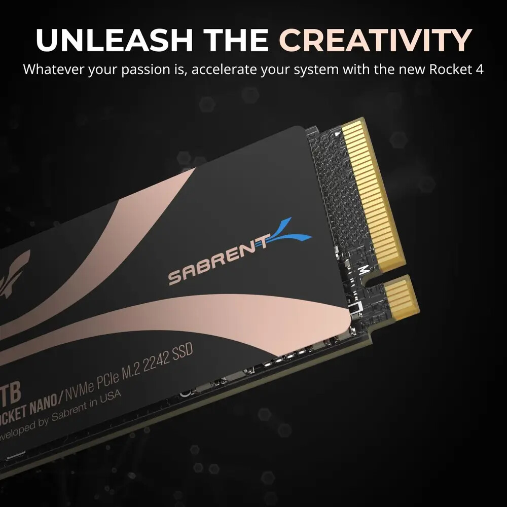 Sabrent Intros Rocket 2242 Gen 4 NVMe SSD | TechPowerUp