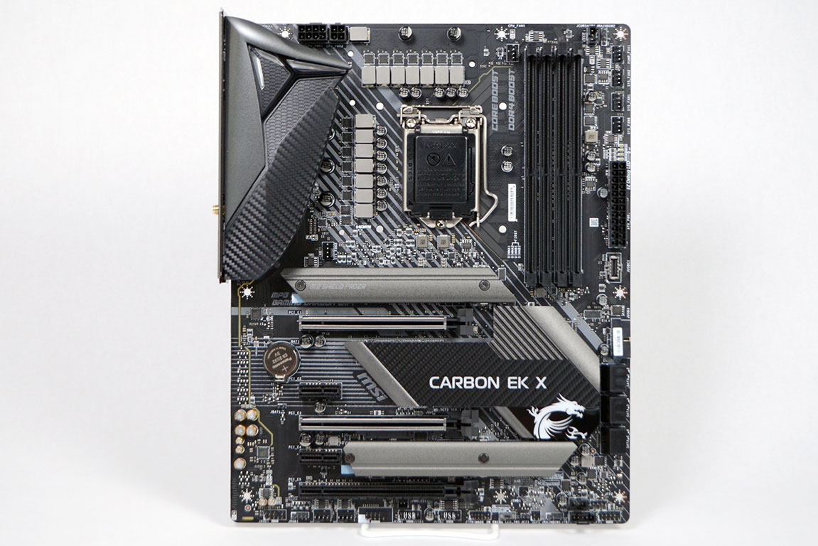 MSI MPG Z490 Carbon EK X Review - Board Layout | TechPowerUp