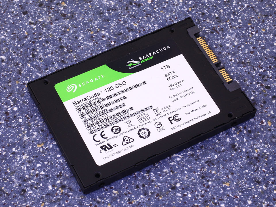 Seagate BarraCuda 120 SSD 1 TB Review - Pictures & Components