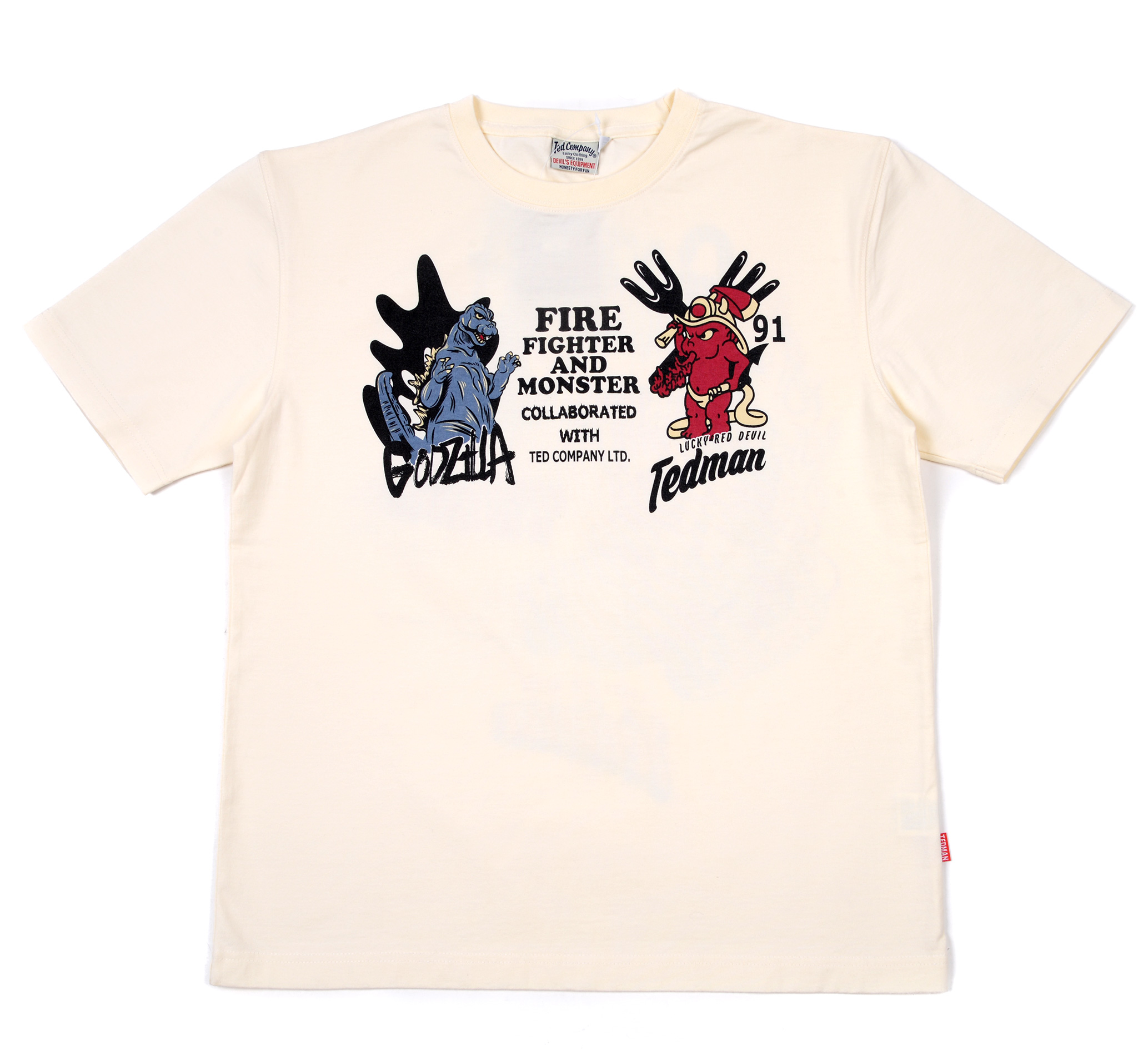 TDGZ-100| TEDMAN×GODZILLA コラボTシャツ | TEDMAN