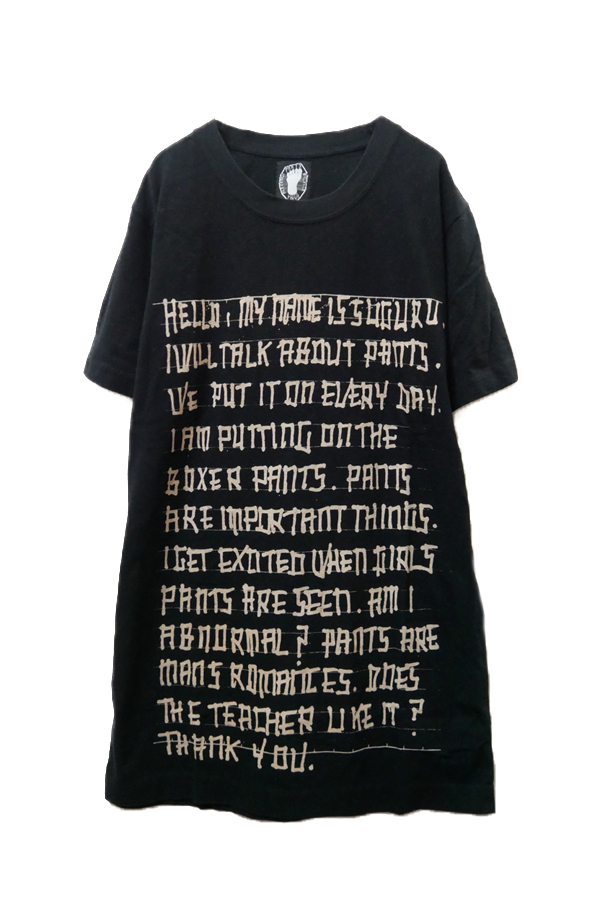 △USED△【Bernhard Willhelm】 プリントTシャツ 1 - TEKNOPOLICE