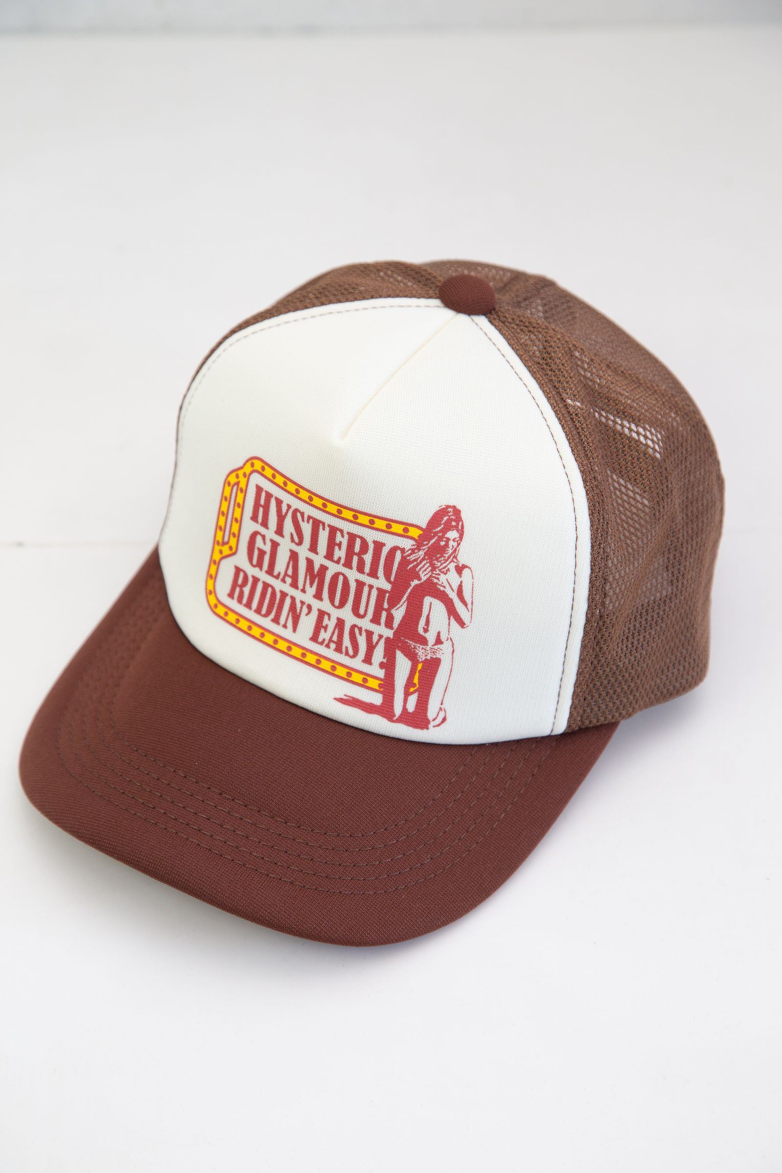 HYSTERIC GLAMOUR - [購入は1人1点まで] RIDIN'EASY メッシュキャップ