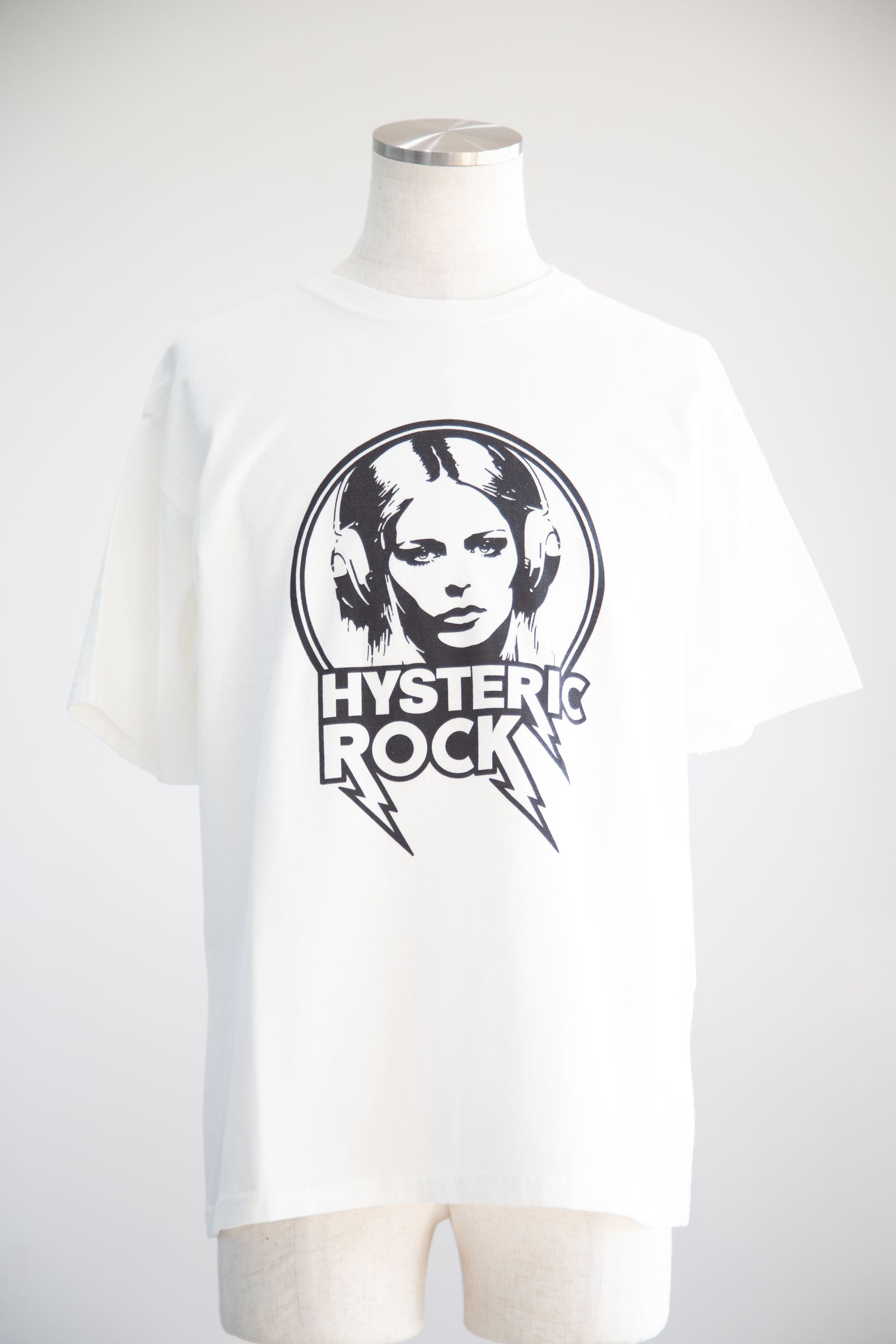 HYSTERIC GLAMOUR - HYSTERIC ROCK Tシャツ / ホワイト | Tempt
