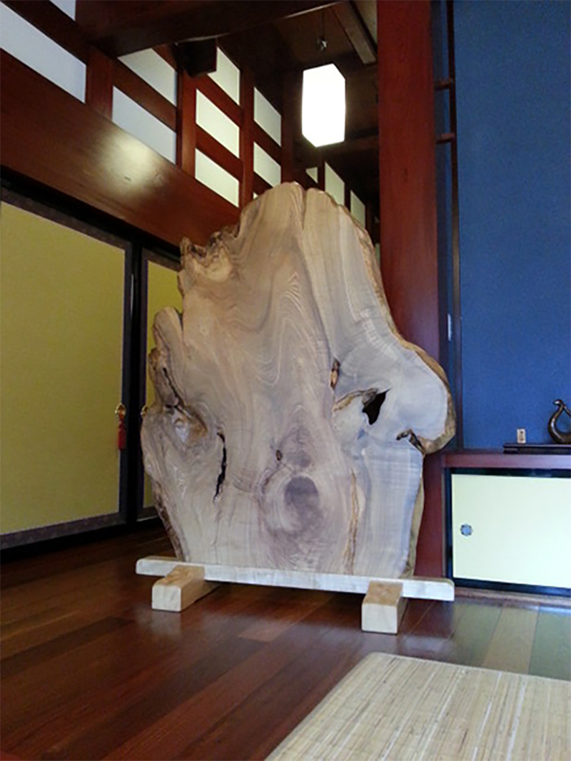 一枚木自然の衝立