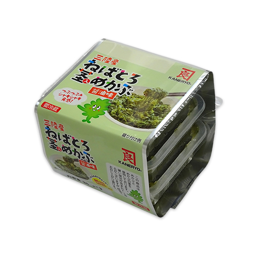 カネリョウ海藻「三陸産 ねばとろ茎入めかぶ 醤油味」がお店でお得に