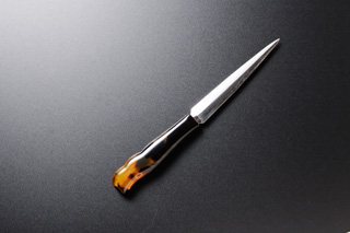 ペーパーナイフ(鼈甲柄) | 藤原照康刃物工芸