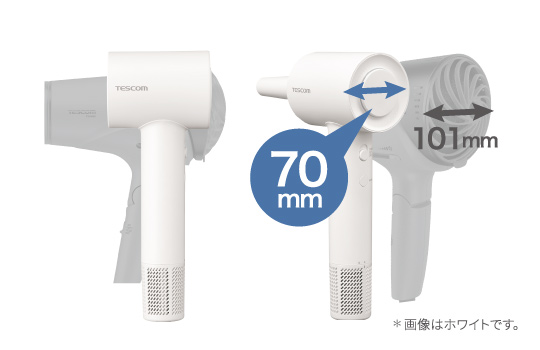 マイナスイオンヘアドライヤー｜TD760A｜美容・キッチン家電のテスコム