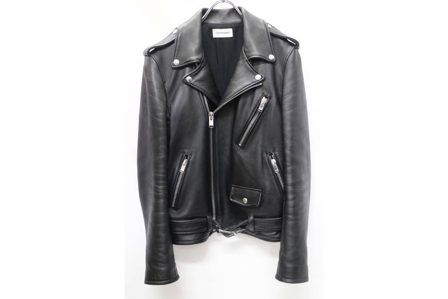 極美品】LITHIUM HOMME ラムレザー ダブル ライダースジャケット 1着