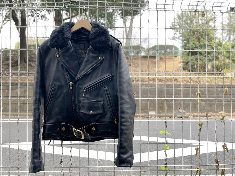 VANSON／ヴァンソン】TYPE E ダブルレザーライダースの入荷。[2020.12