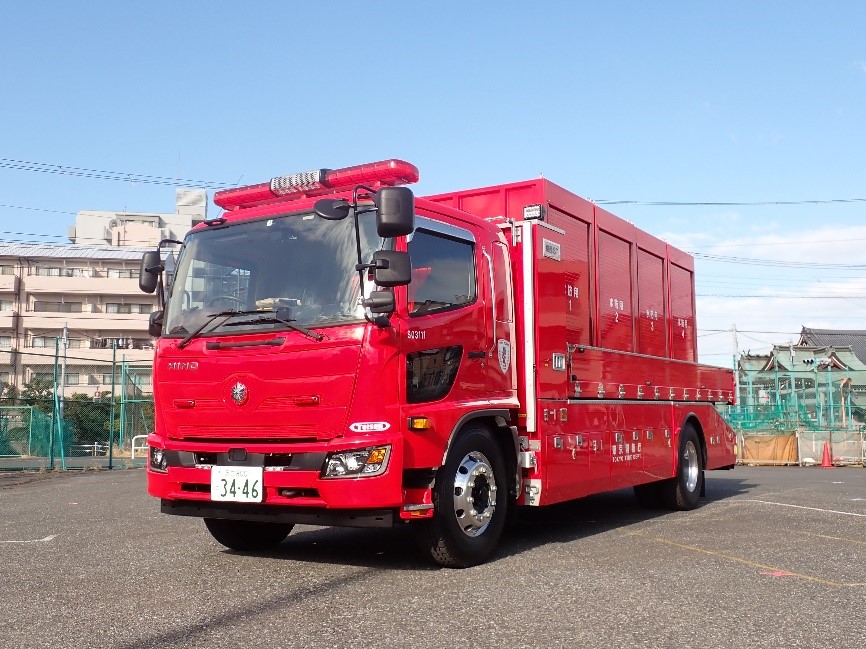大型資材搬送車 | 東京消防庁