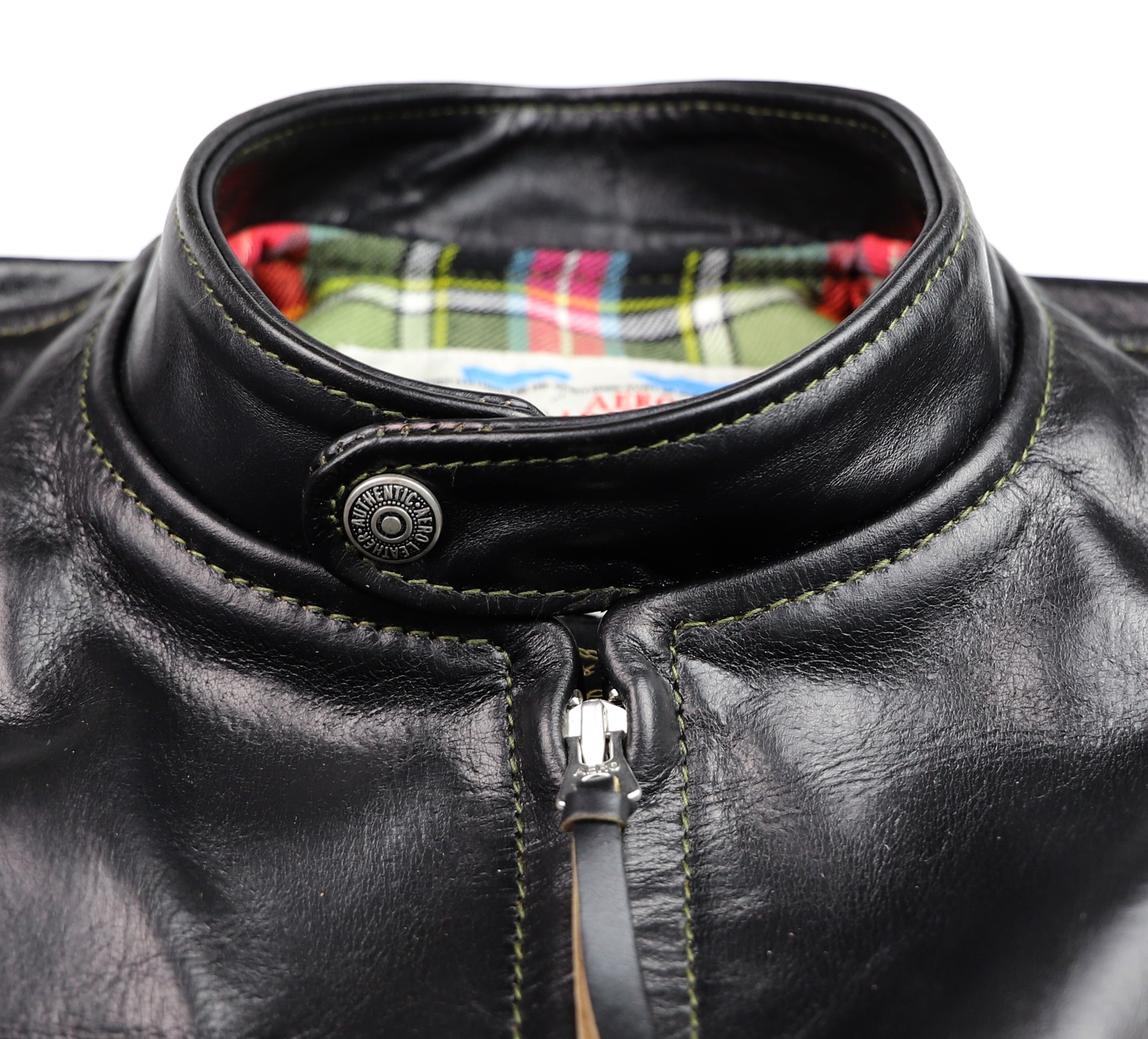 Aero Cafe' Racer, size 42, Black CXL Steerhide – Thurston Bros