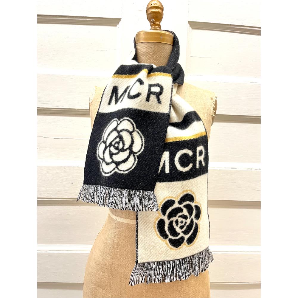 Chanel MCR camellia scarf - The Cat's Meow