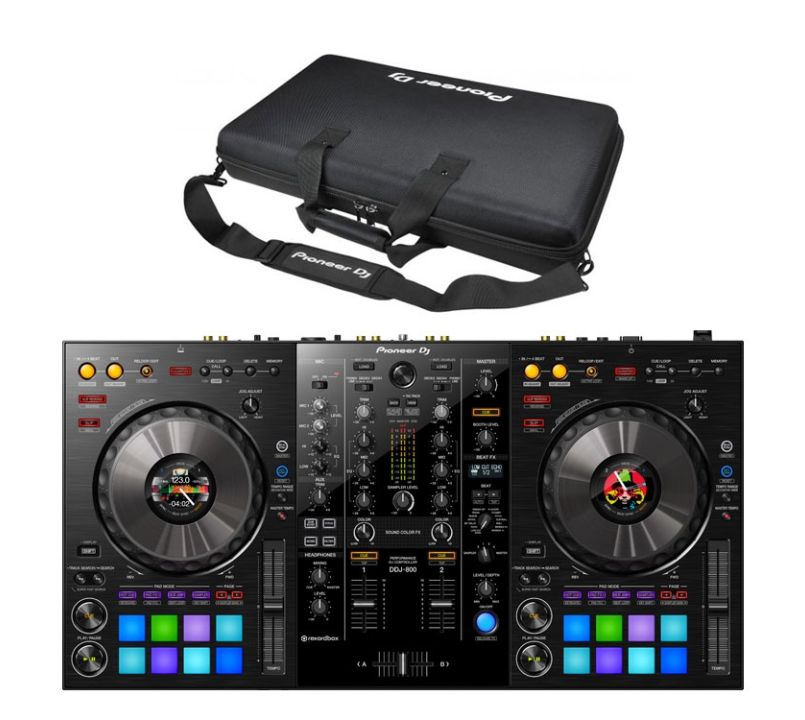 Pioneer DJ DDJ-800 + DJC-800 Carry Case