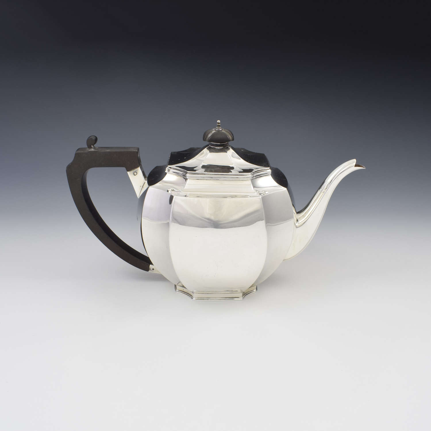 Art Deco Sterling Silver Tea Set Mappin & Webb 1932